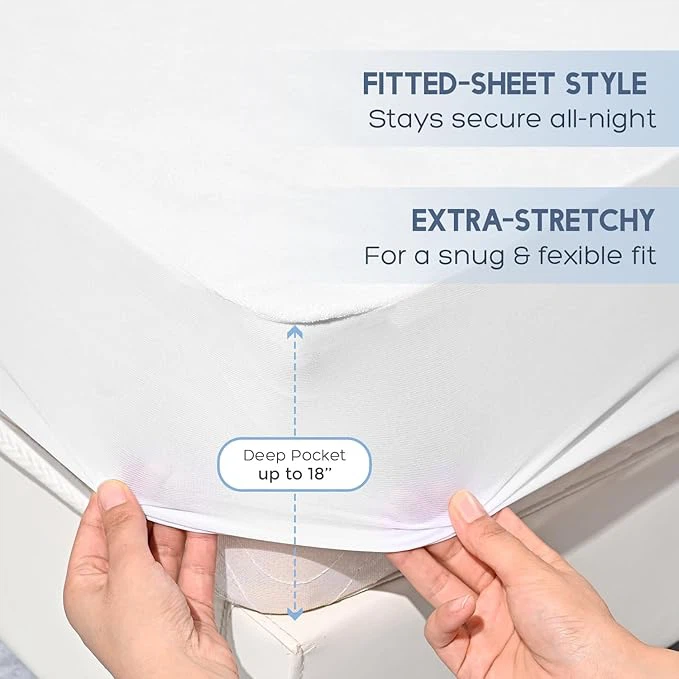 Bamboo Waterproof Mattress Protector King Size factory