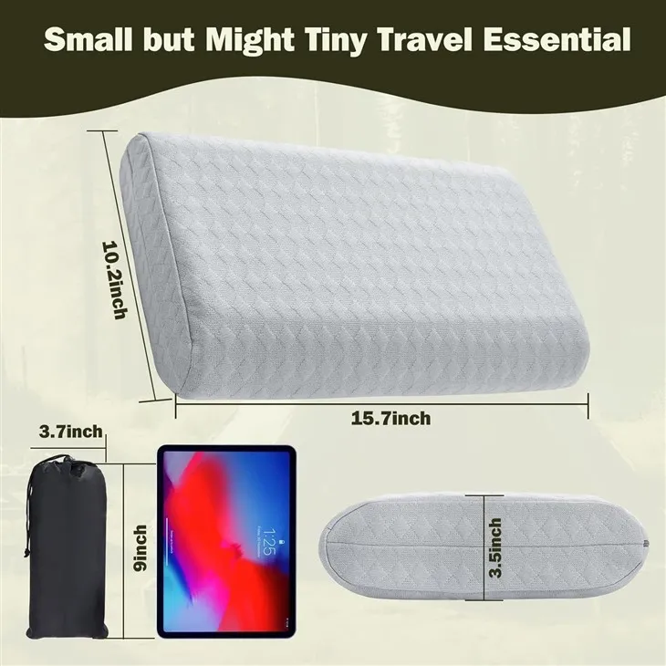 Portable And Compressible Camping Pillow best